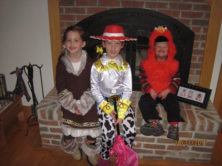 Halloween with sisters